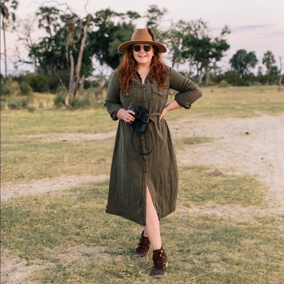 Sanctuary Dresses & Skirts - sanctuary green shirt dress